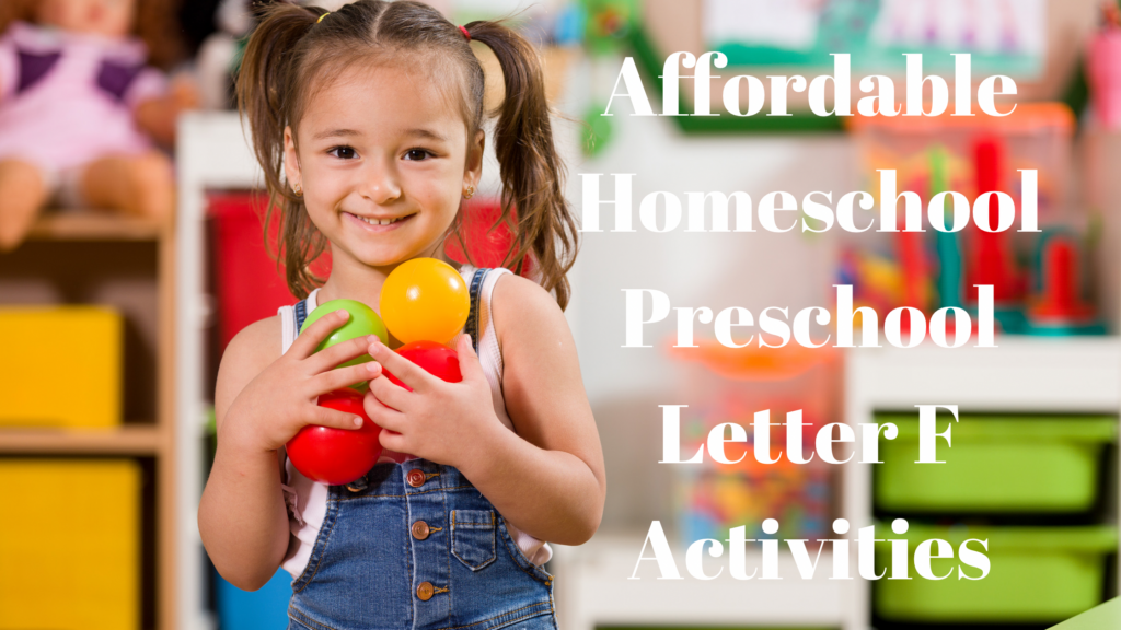 Easy Homeschool Preschool Activities for Letter F - Moms are Frugal