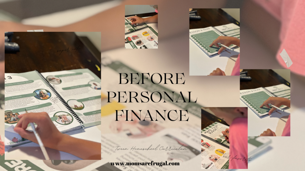 Personal Finance for a Tween Homeschooler