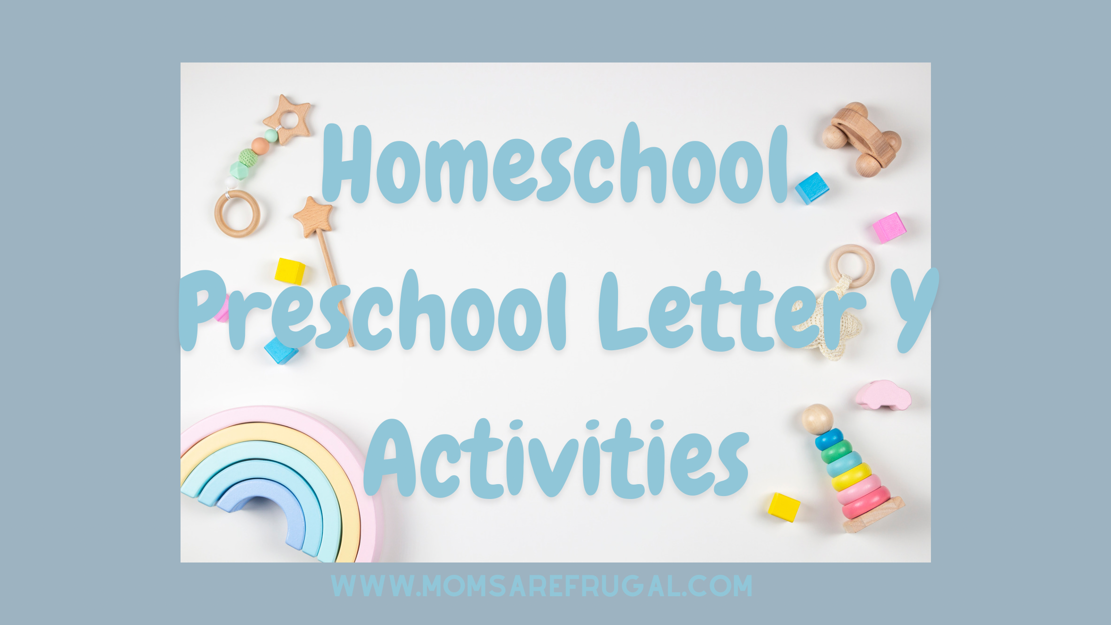 Homeschool Preschool Letter Y Activities