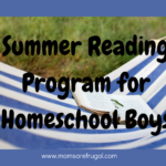 Summer Reading Program for Homeschool Boys