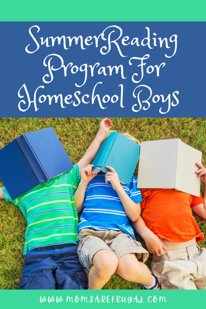 Summer Reading Program for Homeschool Boys