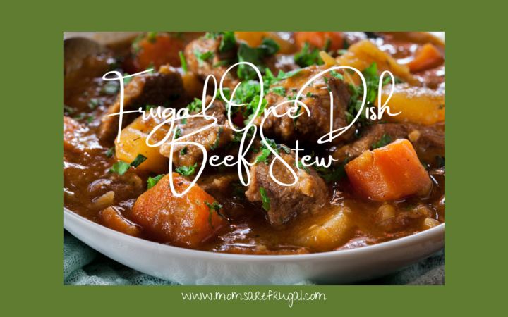 Frugal One Dish Beef Stew