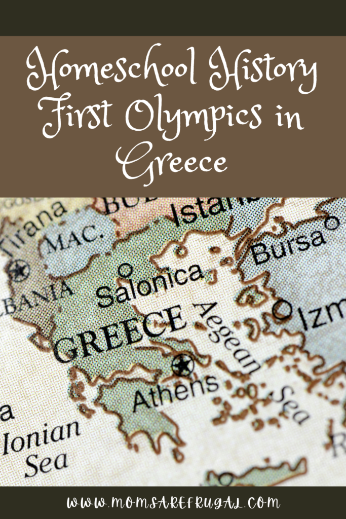 Homeschool History First Olympics in Greece