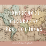 Homeschool geography project ideas