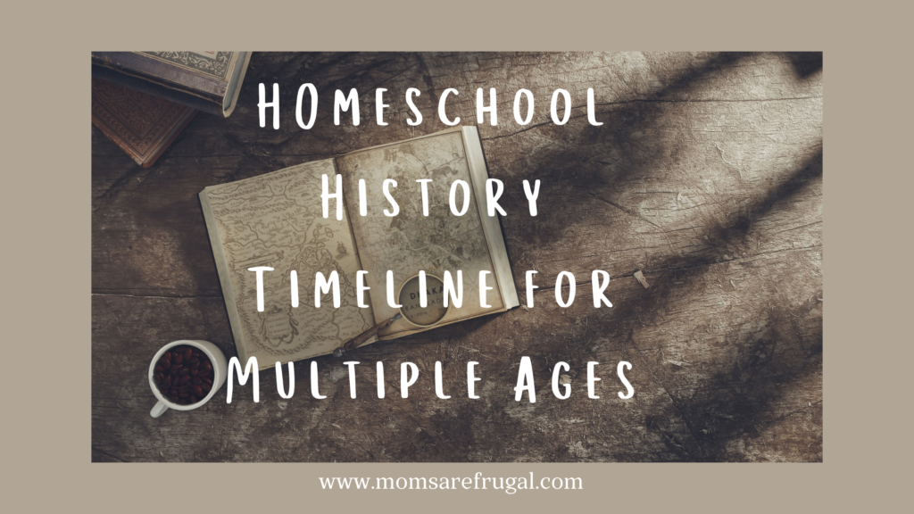 Homeschool History Timeline for Multiple Ages