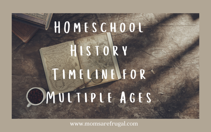 Homeschool History Timeline for Multiple Ages