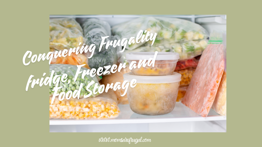 Conquering Frugality: Fridge, Freezer, and Food Storage