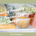 Conquering Frugality: Fridge, Freezer, and Food Storage