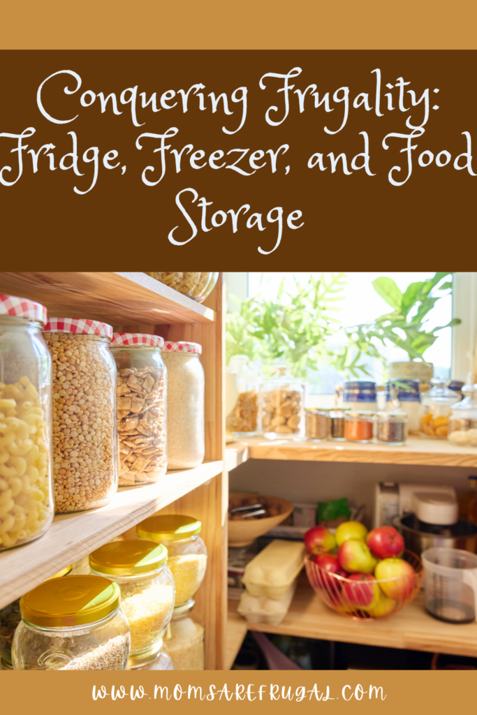 Conquering frugality: Fridge, Freezer, and Food Storage